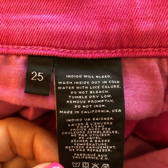 J Brand Magenta super skinny jeans. Size 25. 70% tencel/ 28% cotton/ 2% elastane - Picture 5 of 8